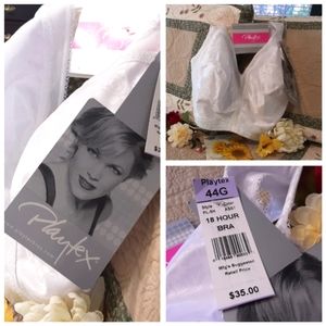NEW/W/TAGS PLAYTEX 18 HOUR BRA, SIZE 44G